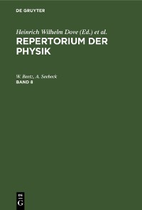Repertorium der Physik. Band 8