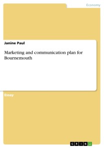 Marketing and communication plan for Bournemouth