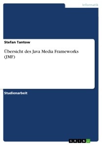 Übersicht des Java Media Frameworks (JMF)