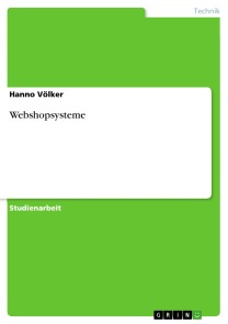 Webshopsysteme