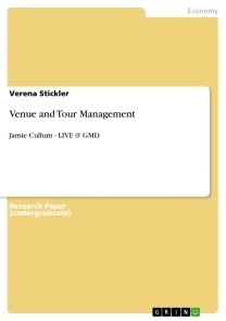 Venue and Tour Management