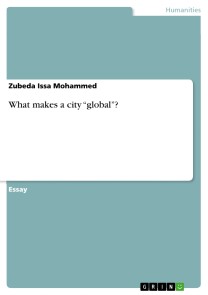 What makes a city “global”?