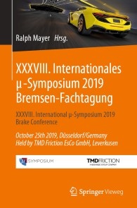 XXXVIII. Internationales *-Symposium 2019 Bremsen-Fachtagung