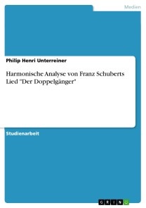 Harmonische Analyse von Franz Schuberts Lied 