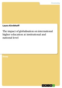 The impact of globalisation on international higher education at institutional and national level