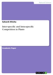 Inter-specific and Intra-specific Competition in Plants