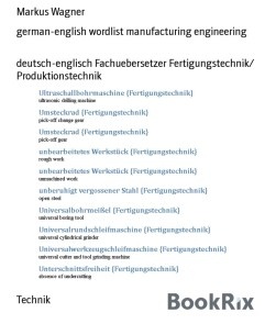 german-english wordlist manufacturing engineering