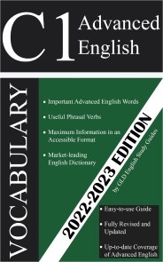 English C1 Advanced Vocabulary 2022-2023 Edition