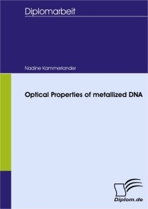 Optical Properties of metallized DNA