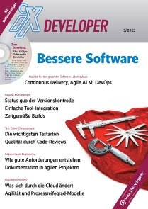 iX Developer 3/2013 - Bessere Software