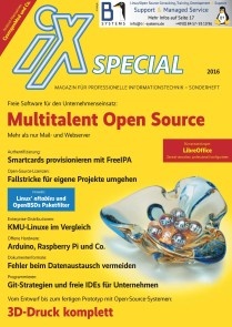 iX Special 2016 - Open Source im Unternehmen