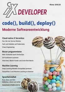 iX Developer 2019 - Moderne Softwareentwicklung