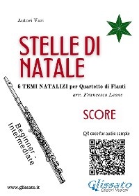 Stelle di Natale - Quartetto di Flauti (SCORE)
