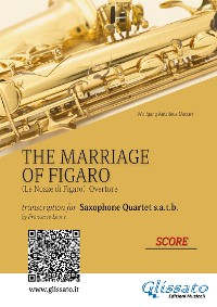 The Marriage of Figaro - Saxophone Quartet (Score)