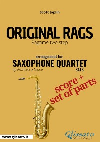 Original rags - Saxophone Quartet score & parts