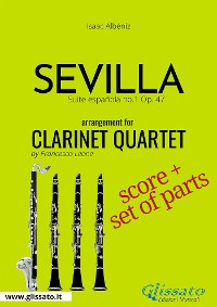 Sevilla - Clarinet Quartet score & parts