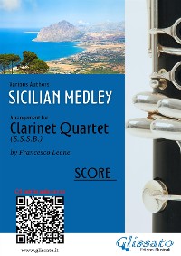 Sicilian Medley - Clarinet Quartet score & parts