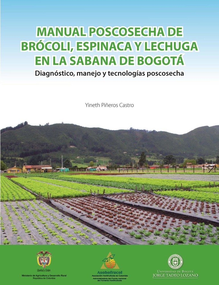 Manual poscosecha de brócoli, espinaca y lechuga en la sabana de Bogotá