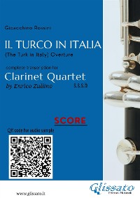 Il Turco in Italia (overture) Clarinet Quartet - Score & Parts
