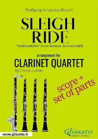 Sleigh Ride - Clarinet quartet score & parts