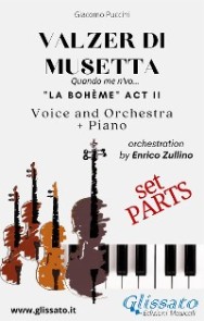 Valzer di Musetta - Voice, Orchestra and Piano (Parts)