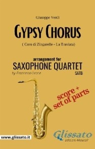 Gypsy Chorus - Sax Quartet score & parts