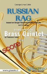 Russian Rag - Brass Quintet (score)