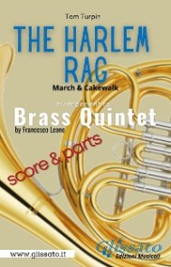 The Harlem Rag - Brass Quintet score & parts
