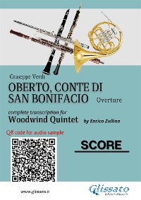 Oberto,Conte di San Bonifacio - Woodwind Quintet - Score