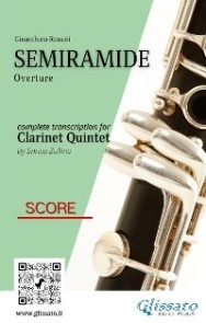 Semiramide - Clarinet Quintet (score)