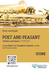 Poet and Peasant - Sax Quartet (score)