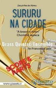 Sururu na Cidade - Brass Quintet/Ensemble (parts & score)